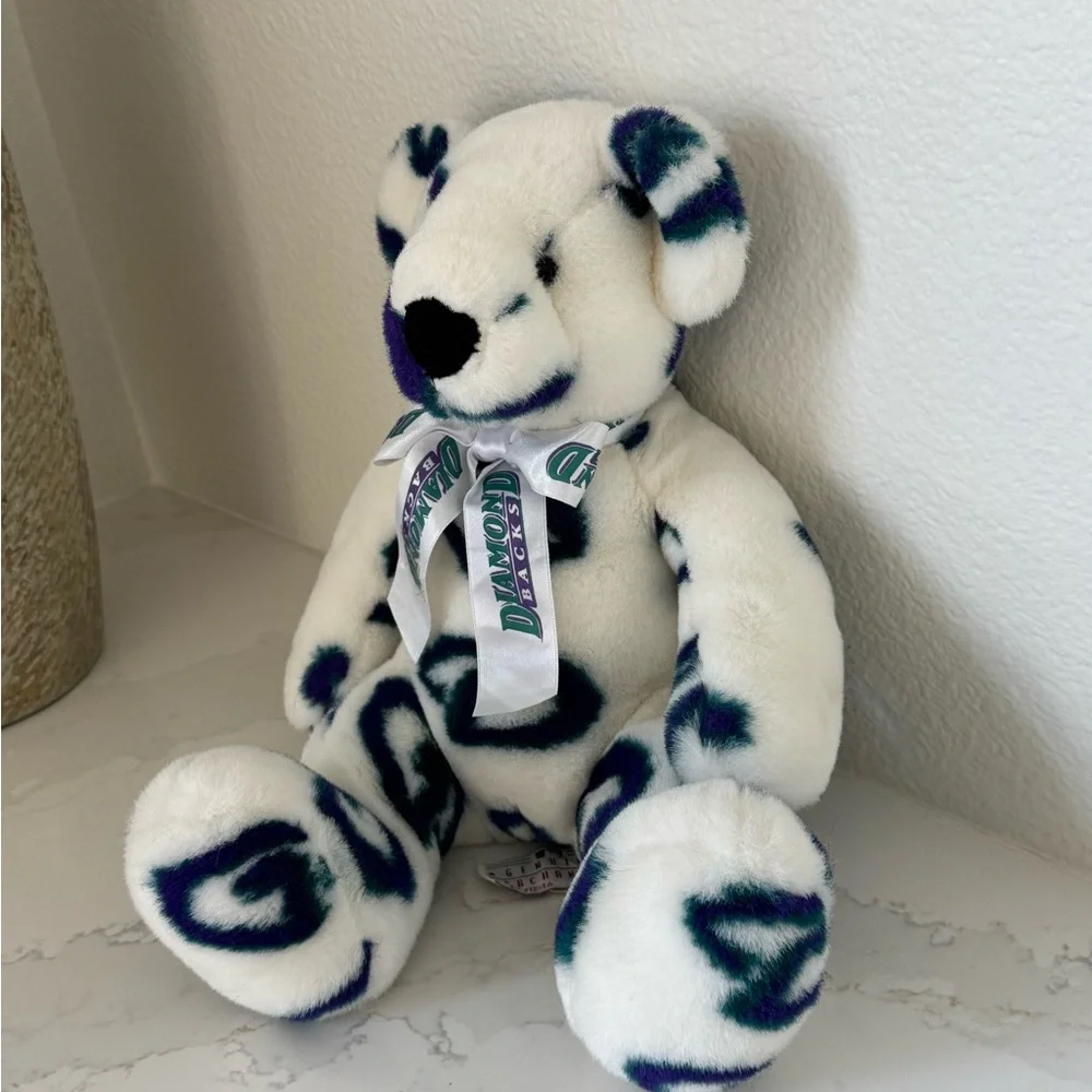 Children’s stuffed Teddy Bear. Fiesta Arizona Diamondbacks Plushie. 12 in